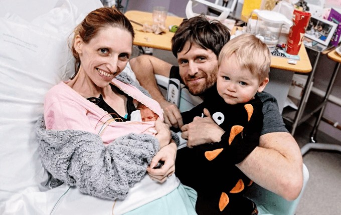 Hannah and her family